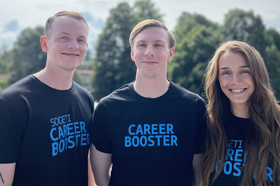 Sogeti Careerbooster, rankat som ett av Sveriges bästa trai...